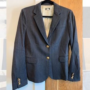 J. Crew Factory Donegal Wool Schoolboy Blazer